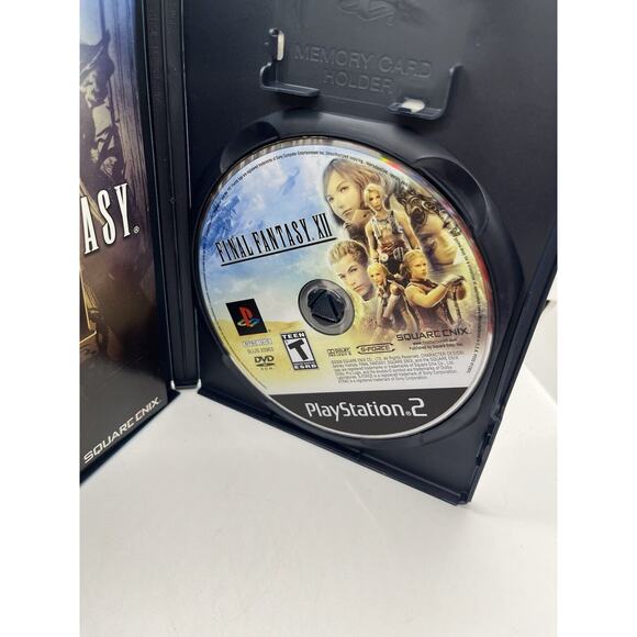 Final Fantasy XII Sony PlayStation 2 PS2, 2006 Very Good Condition Complete CIB - Picture 2 of 7